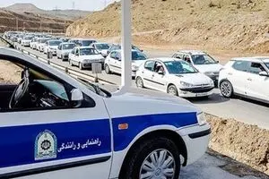 ترافیک جاده‌های اربعین امروز؛ تردد روان در مرزها، ترافیک سنگین در تونل آزادی