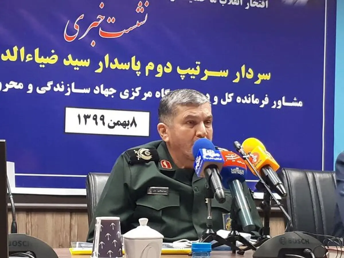 سپاه در محرومیت‌زدایی در کنار دولت است
