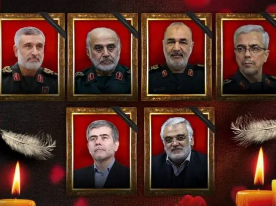 پیکر مطهر فرماندهان شهید شنبه در تهران تشییع می‌شود