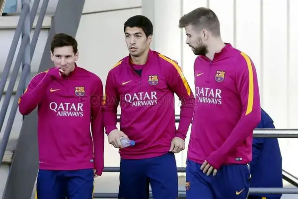 گزارش تصویری:: تمرینات بارسلونا پیش از دیدار با رئال مادرید