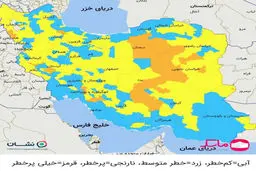 ایران از وضعیت قرمز کرونایی خارج شد