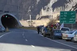 محور هراز به مدت چهار ماه به صورت مقطعی مسدود است