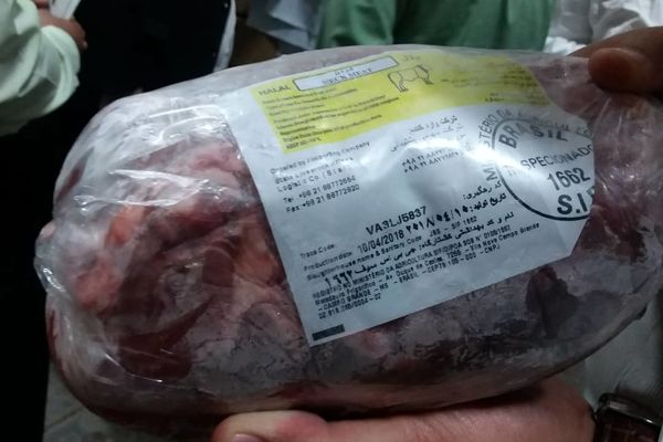واردات ۳۲ هزار تن گوشت منجمد به کشور