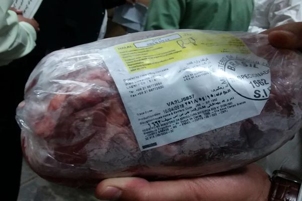 واردات ۳۲ هزار تن گوشت منجمد به کشور