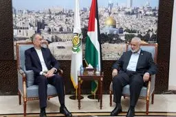 دیدار امیرعبداللهیان با رهبران حماس در دوحه