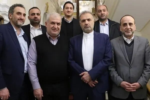 دیدار هیأت حزب الله با سفیر ایران در مسکو