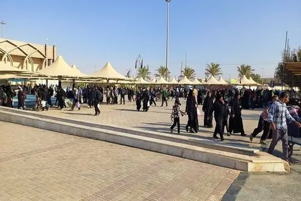 تردد زائران اربعین از مرزها از ۶۵۰ هزار نفر گذشت؛ پلیس: مشکلی در مرزها وجود ندارد