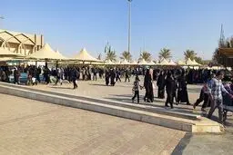 تردد زائران اربعین از مرزها از ۶۵۰ هزار نفر گذشت؛ پلیس: مشکلی در مرزها وجود ندارد