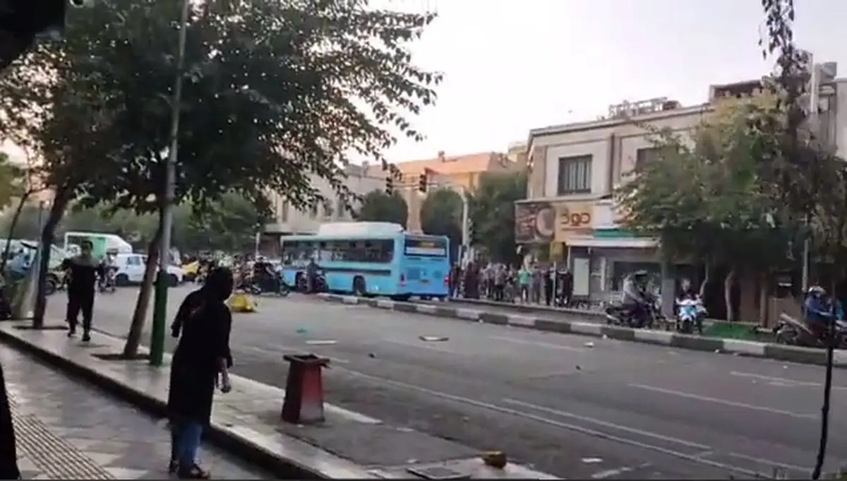گزارش خبرنگار نسیم‌آنلاین از ناآرامی دیروز در خیابان جمهوری