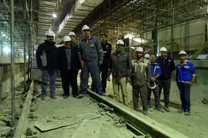 خط ۶ مترو به زودی به بهره برداری می‌رسد + تصاویر