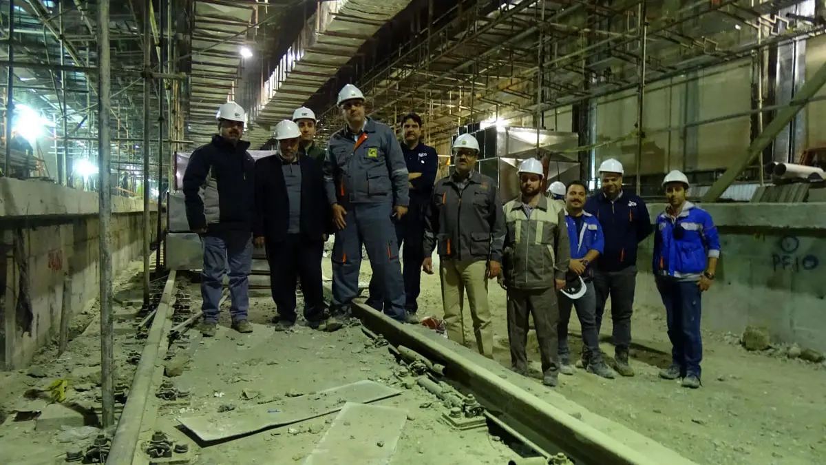 خط ۶ مترو به زودی به بهره برداری می‌رسد + تصاویر