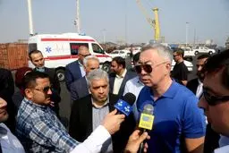 ترمینال قزاقستان در بندر شهید رجایی