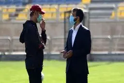  آب پاکی مدیرعامل روی دست سرمربی پرسپولیس 
