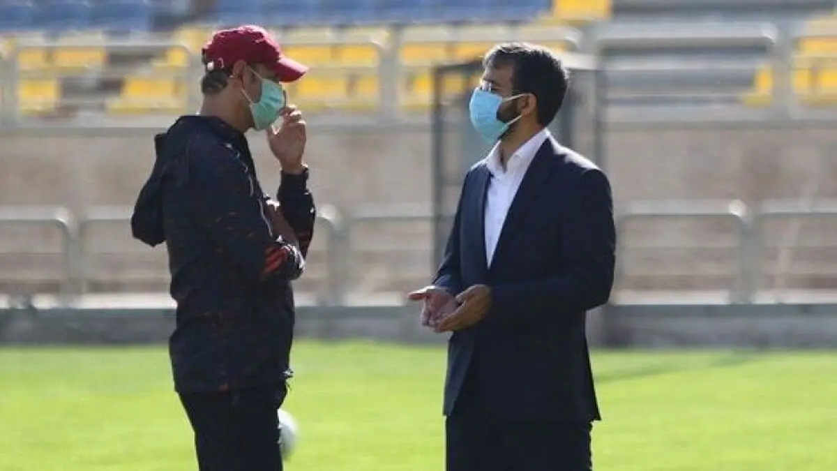  آب پاکی مدیرعامل روی دست سرمربی پرسپولیس 