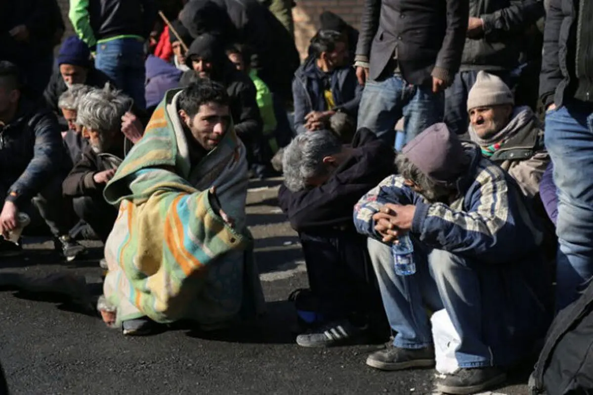 نیمی از معتادان متجاهر کشور در تهران هستند
