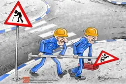 کاریکاتور:: بحران پیری