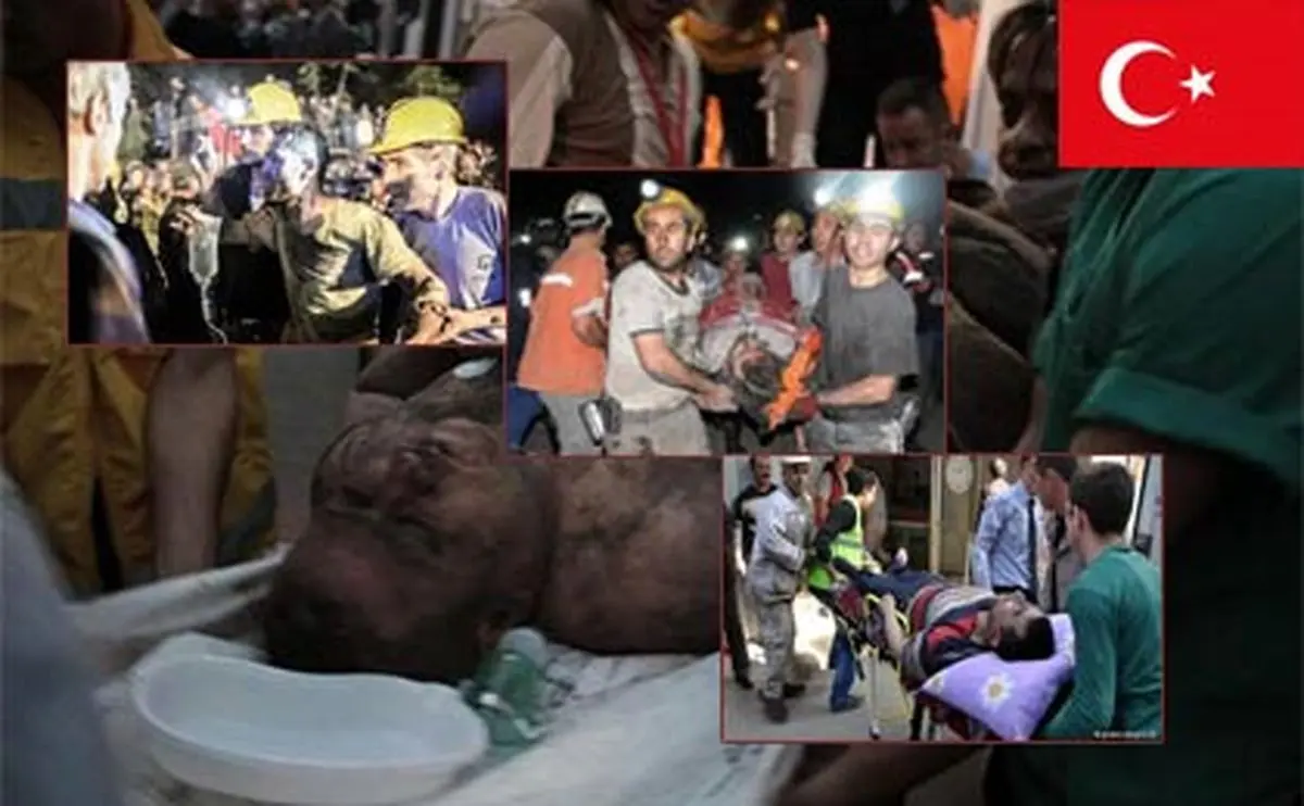 تلفات انفجار معدن در ترکیه به بیش از ۲۷۴ کشته افزایش یافت