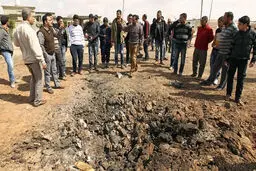 افراد مسلح لیبی پایگاه نظامی در بنغازی را هدف حملات موشکی قرار دادند