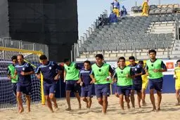 اردوی تازه تیم ملی فوتبال ساحلی آغاز شد