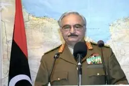 وزیر کشور لیبی حمایت وزارت کشور را از ژنرال 