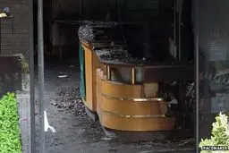 انفجار بمب، بخش‌هایی از هتلی در ایرلند شمالی را تخریب کرد