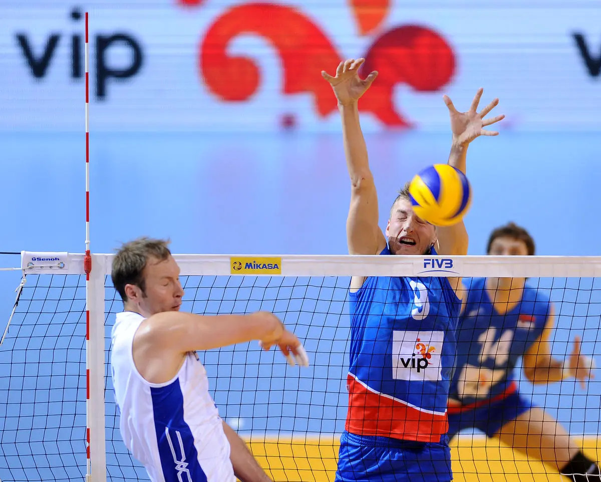 تیم ملی والیبال صربستان مقابل روسیه پیروز شد