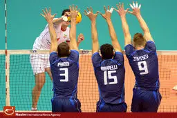 گزارش تصویری:: دیدار اول تیم‌های والیبال ایران و ایتالیا