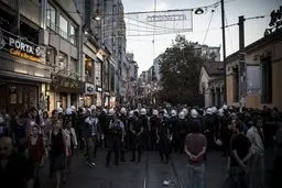 تدابیر امنیتی در سالروز تظاهرات ضد دولتی در مرکز استانبول افزایش یافت