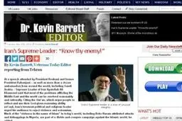 استاد دانشگاه آمریکا: پنج ثانیه سخنرانی رهبر ایران مساوی پنج ساعت حرف سیاستمداران غربی است