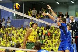 تیم ملی والیبال ایتالیا باز هم برزیل را شکست داد