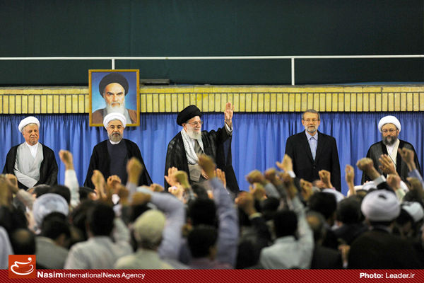 گزارش تصویری:: دیدار مسئولان نظام، سفیران و نمایندگان كشورهای اسلامی با رهبر معظم انقلاب
