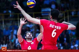 گزارش تصویری:: دیدار دوم تیم‌های والیبال ایران و ایتالیا