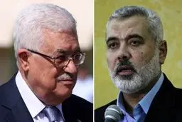 محمود عباس به صورت تلفنی با اسماعیل هنیه گفتگو کرد