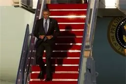 اوباما در آغاز سفر چهار روزه خود به اروپا، وارد لهستان شد