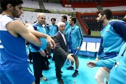 سفیر ایران در برزیل از اردوی تیم ملی والیبال بازدید کرد