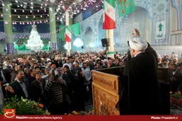 گزارش تصویری:: سخنرانی رئیس‌جمهور در مرقد مطهر امام خمینی(ره)