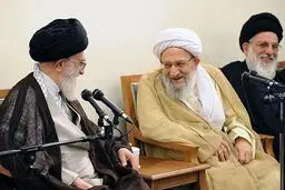 رهبر معظم انقلاب از آیت‌الله مهدوی‌کنی عیادت کردند