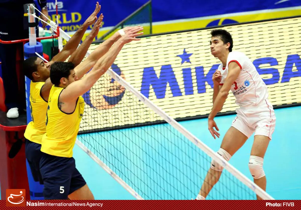 روحیه پایین برزیل، فرصتی طلایی برای ملی‌پوشان والیبال ایران است