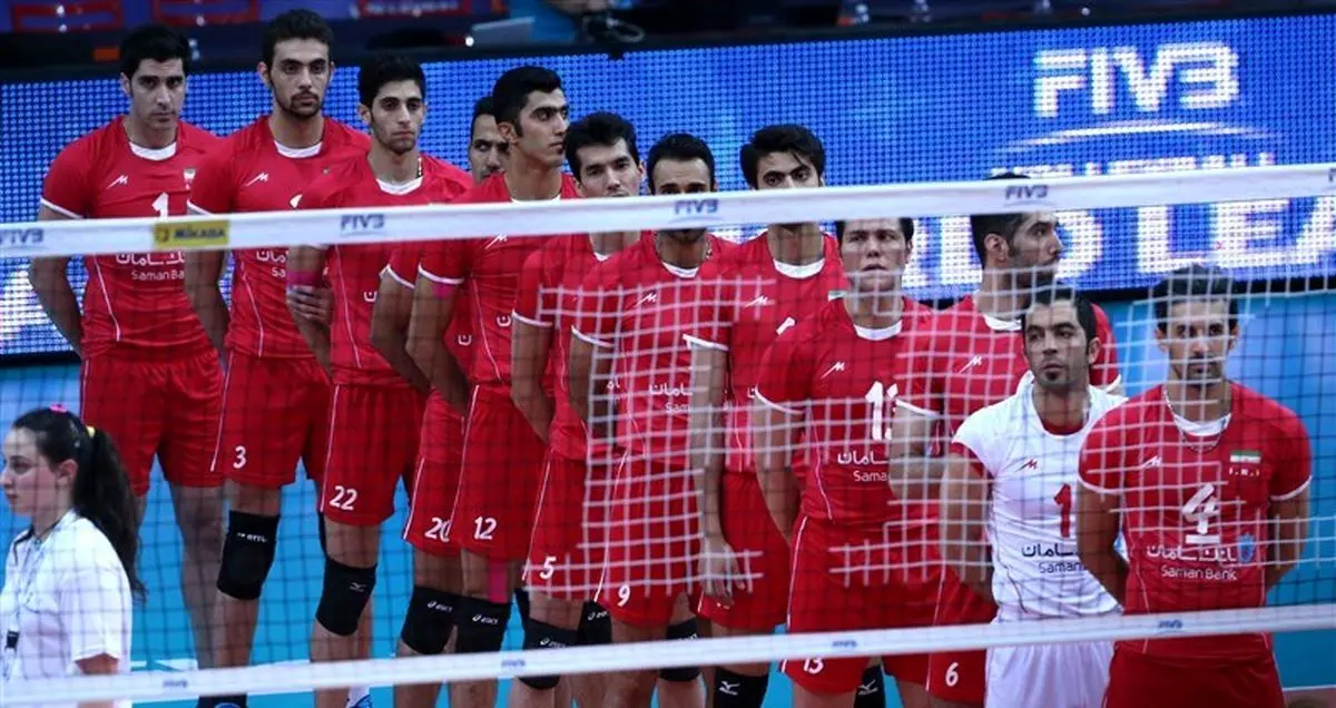 اسامی بازیکنان تیم ملی والیبال برای دیدار امروز برابر برزیل اعلام شد