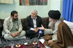 مدیران سیما با مراجع تقلید دیدار كردند