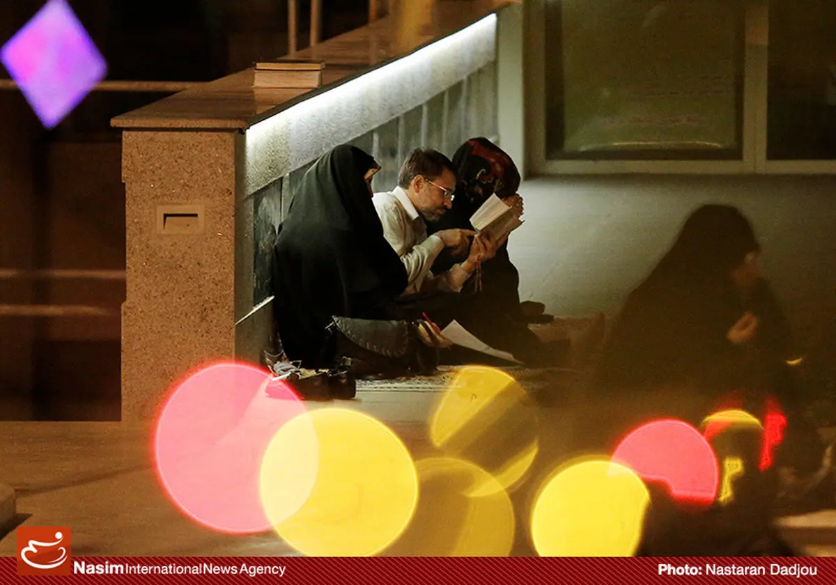 گزارش تصویری:: مراسم احیاء نیمه شعبان در دانشگاه تهران