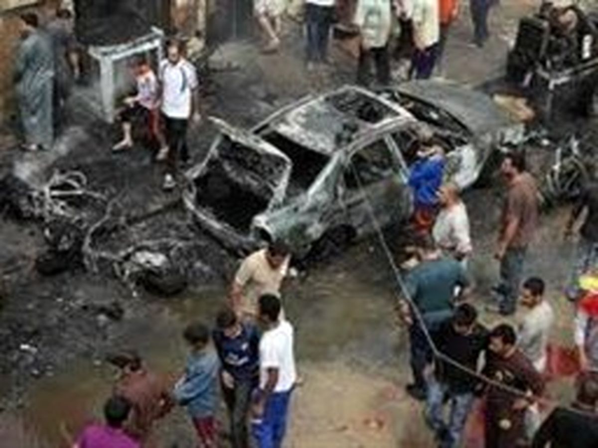 انفجار مقابل دفتر حزب رئیس‌جمهور عراق در بغداد، ۱۷ كشته برجای گذاشت