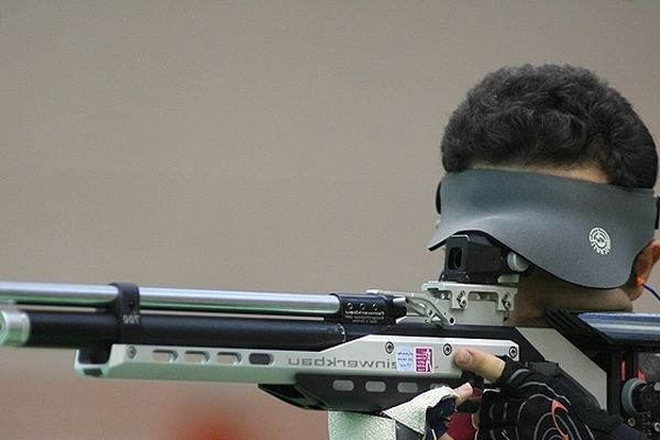حسین باقری در ماده تفنگ ۱۰ متر بادی رقابت‌های تیراندازی قهرمانی جهان، چهارم شد