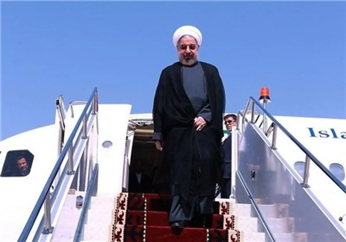 رئیس‌جمهور ایران وارد آنکارا شد