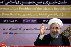 عکس خبری:: نشست خبری رئیس‌جمهور
