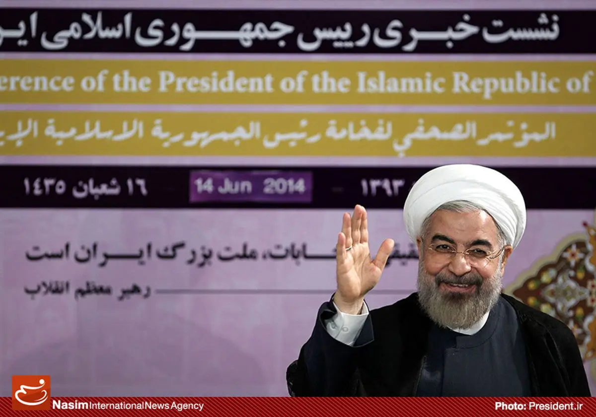 عکس خبری:: نشست خبری رئیس‌جمهور