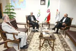 رئیس و دبیر کل کمیته ملی المپیک با طاهریان سفیر ایران در کره جنوبی دیدار و گفتگو کردند