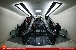 ورودی دوم خط ۴ مترو در چهارراه ولیعصر(عج) تا پایان سال تکمیل می‌شود