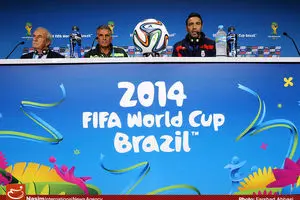 عکس خبری:: نشست خبری تیم ملی فوتبال ایران پیش از دیدار با نیجریه