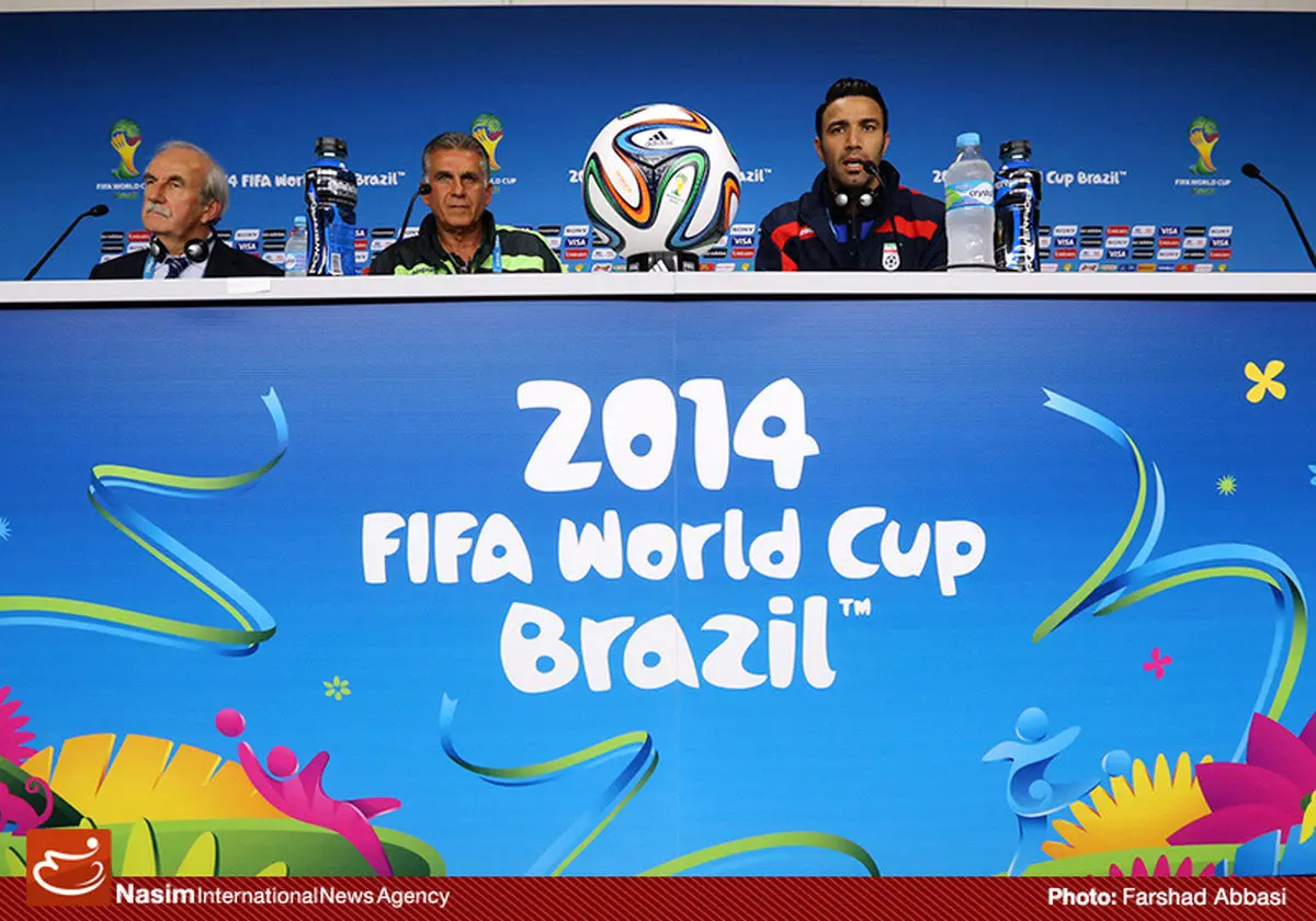 عکس خبری:: نشست خبری تیم ملی فوتبال ایران پیش از دیدار با نیجریه